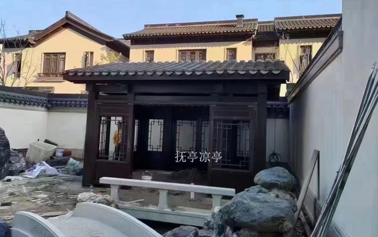 茶室木屋
