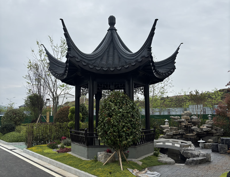 别墅凉亭